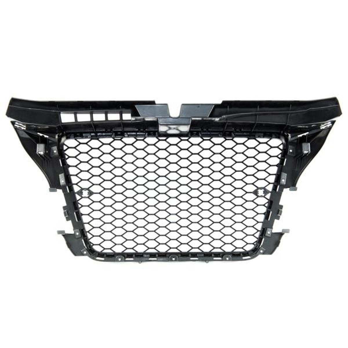Calandre nid d'abeille noir brillant compatible avec Audi A3 8P Facelift 08-13