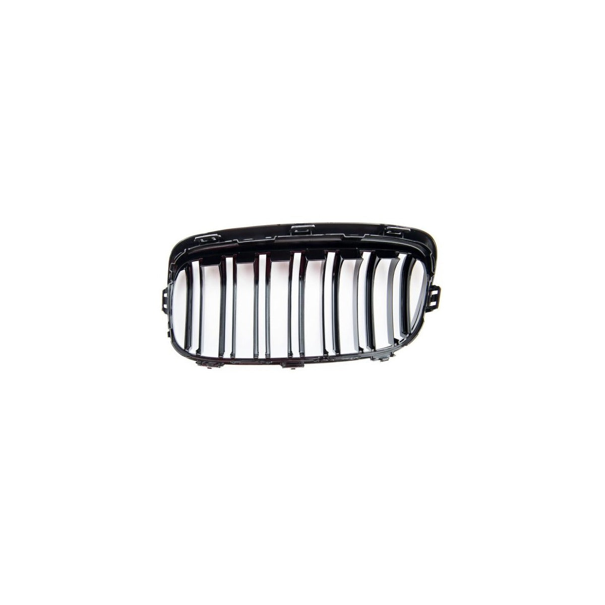 Jeu de calandres doubles à bords noirs brillants compatible avec BMW Série 2 Active Tourer F45
