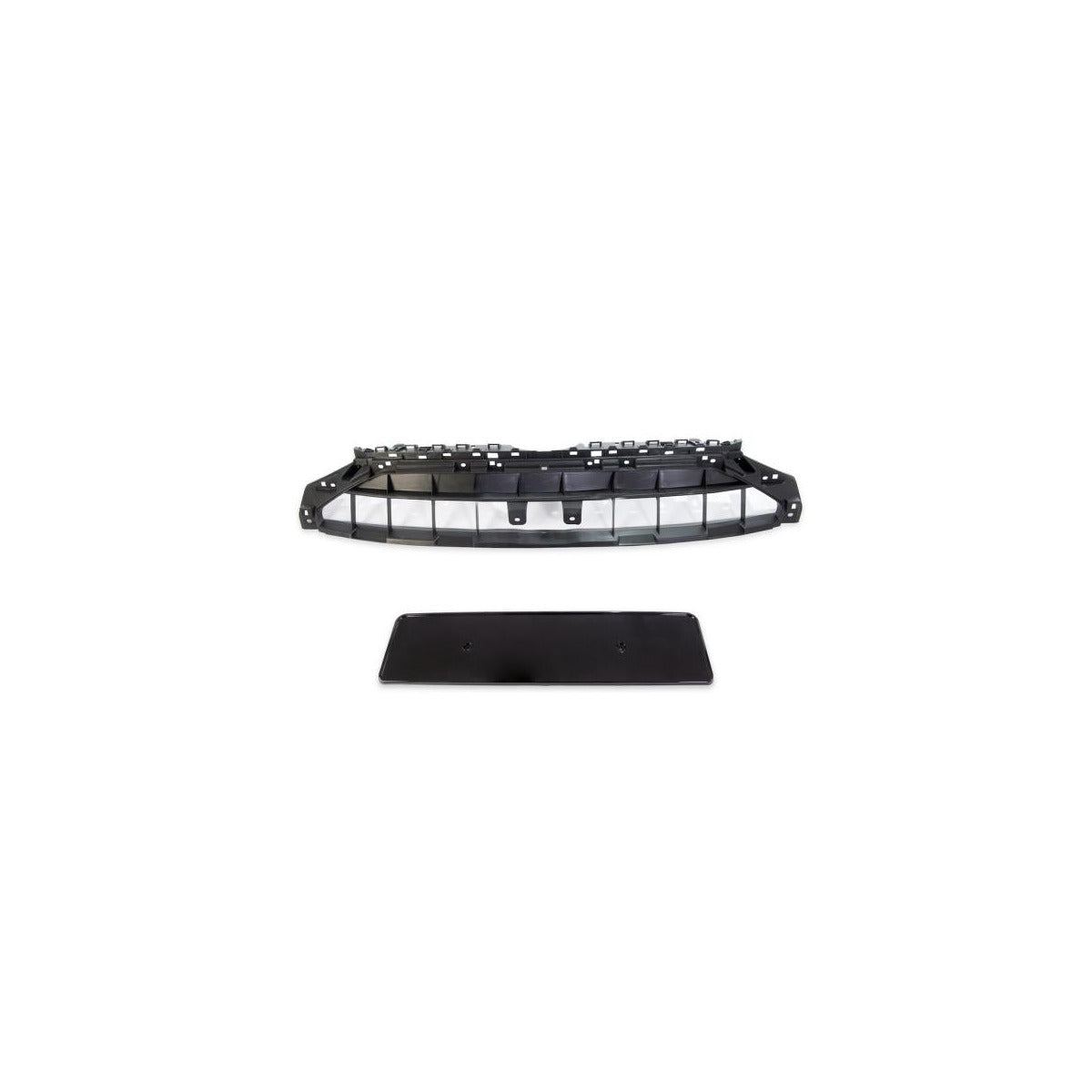 Calandre nid d'abeille large, noir brillant, compatible avec Audi A4 B9 Facelift avec S Line