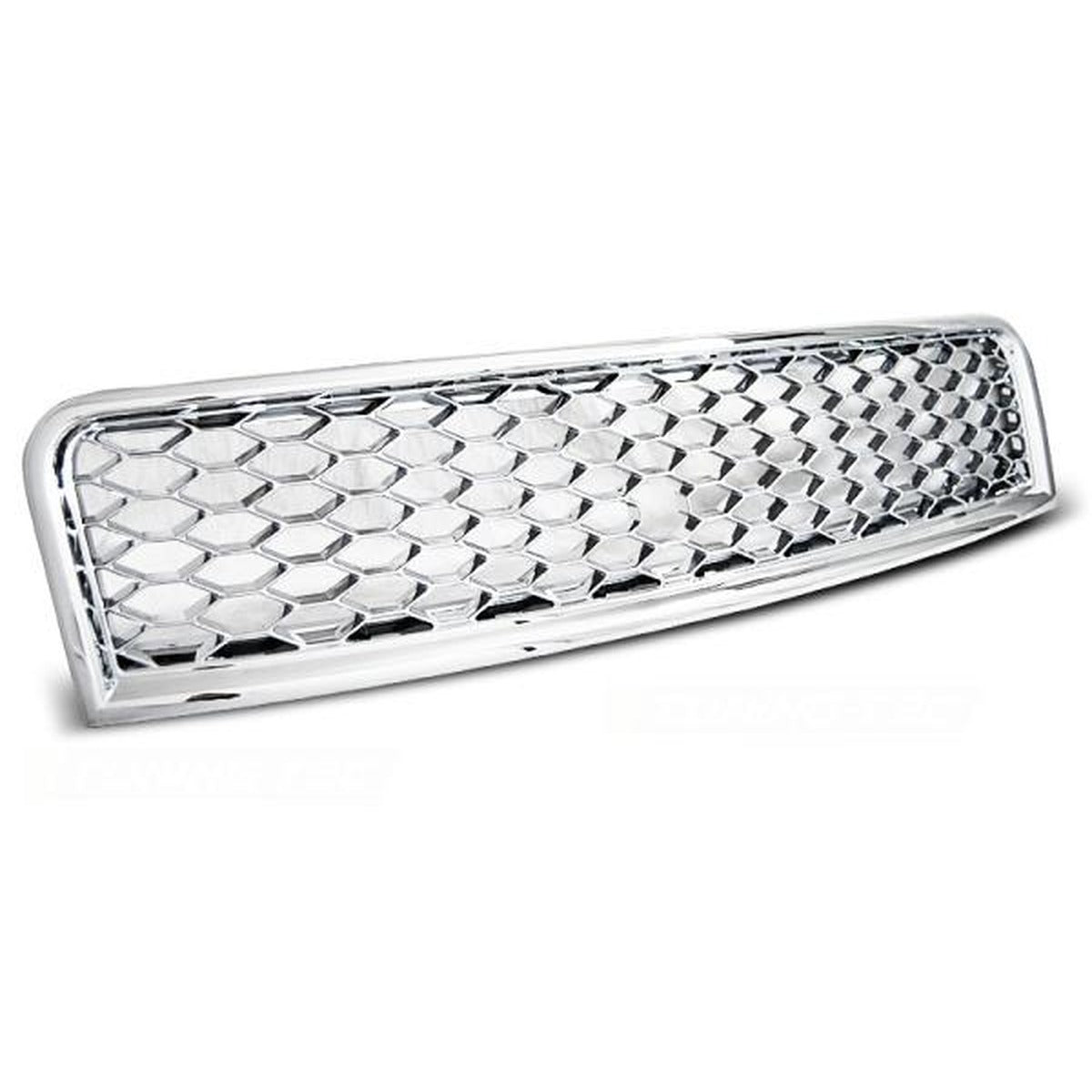 Sportgrill / Kühlergrill passend für Audi A4 B6 00-04 chrom in Wabendesign