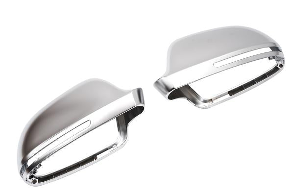 Set Frontgrill mit Kennzeichenhalter und Spiegelkappen passend für Audi A6 4F Facelift