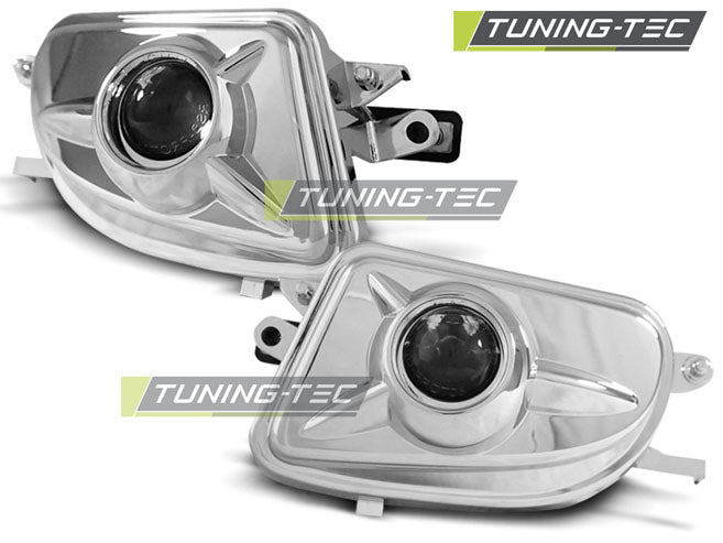 Nebelscheinwerfer Chrom passend für MERCEDES W210 06.99-03.02 / CLK / SLK