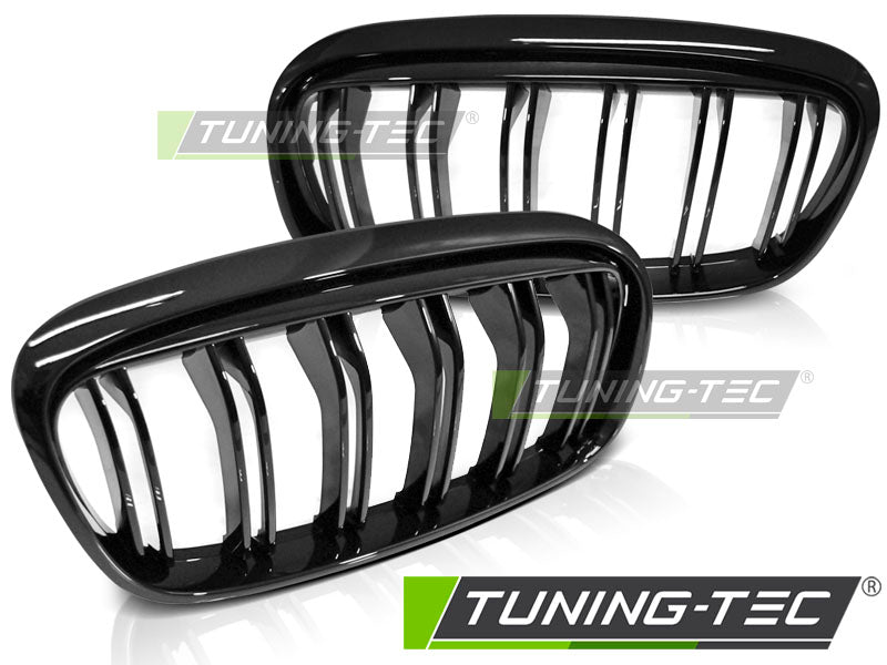 Sportgrill Schwarz glänzend Doppelsteg passend für BMW F45/F46 14-18