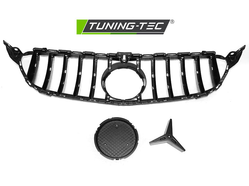 Sportgrill Schwarz glänzend/Chrom passend für Mercedes W205 14-18