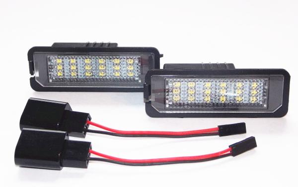 Led Kennzeichenbeleuchtung passend für Seat Leon 1P + 5F ab 2005 Xenon Weiß