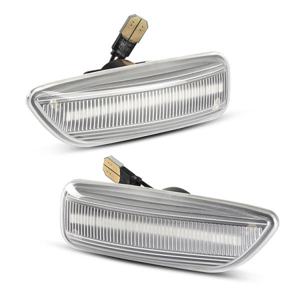 LED SEITENBLINKER passend für VOLVO S60 | S80 | V70 | XC70 | XC90 | KLARGLAS