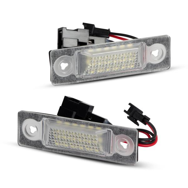 LED Kennzeichenbeleuchtung passend für Seat Alhambra | Typ 7V | BJ 2000-2010 für VW Sharan | Typ 7M9 | BJ 2000-2010
