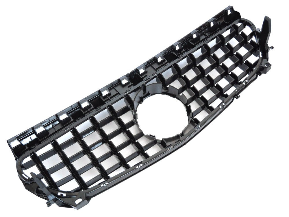 Sportgrill Schwarz/Chrom passend für Mercedes CLA W117 13-19