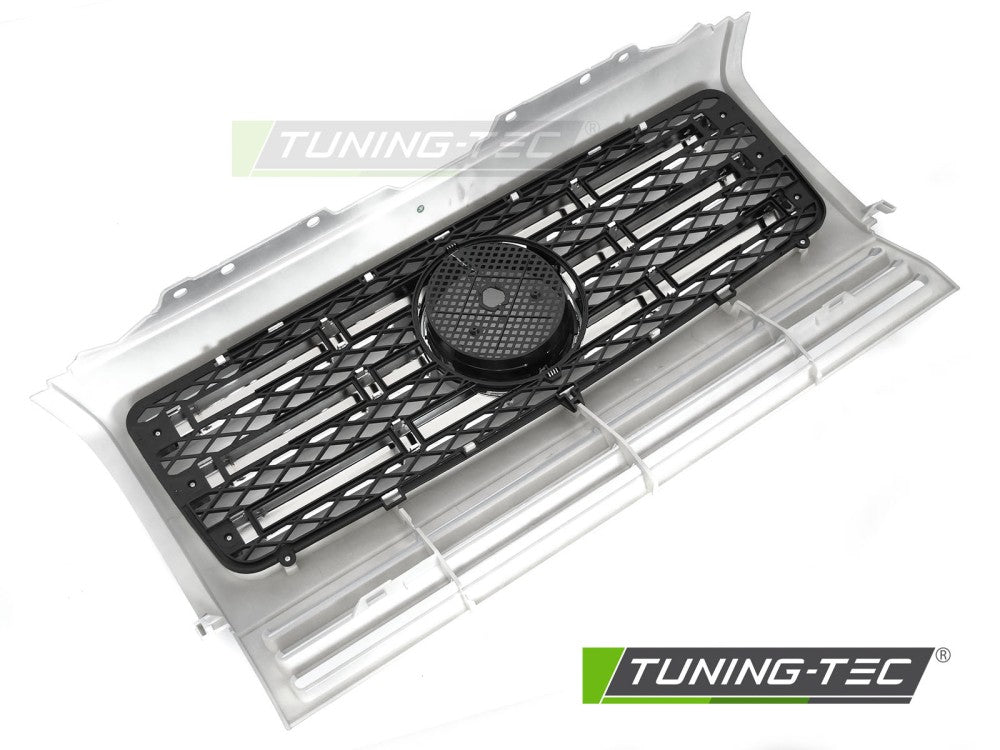 Sportgrill Silber/Chrom passend für Mercedes W463 90-12