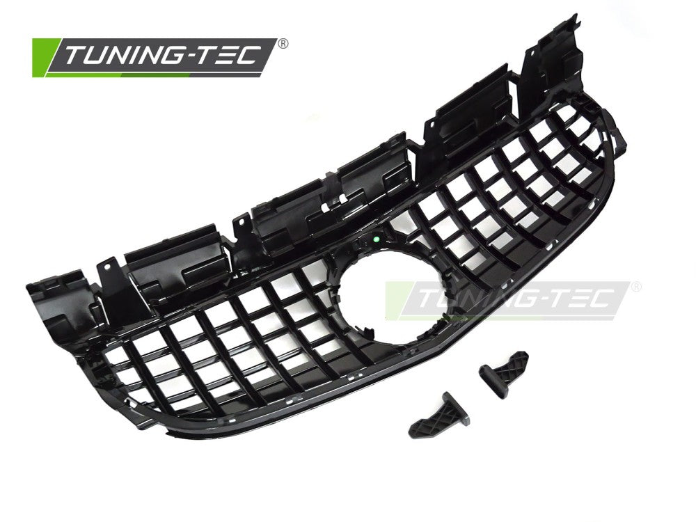 Sportgrill Schwarz glänzend passend für Mercedes SLK R172 15-20