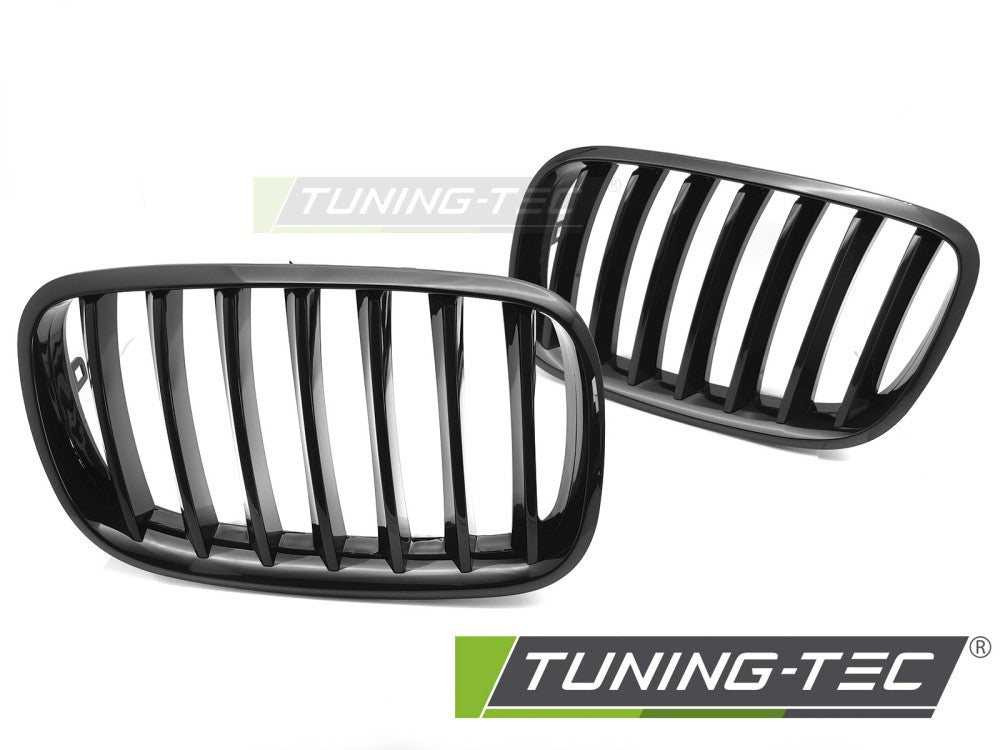 Sportgrill Schwarz glänzend passend für BMW X5 E70 07-13 / X6 E71 08-14