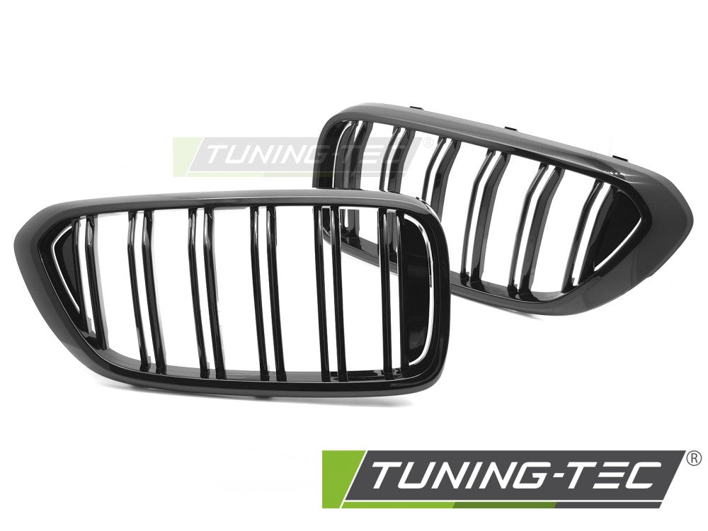 Sportgrill Sportausführung Schwarz glänzend Doppelsteg passend für BMW G32 17-20