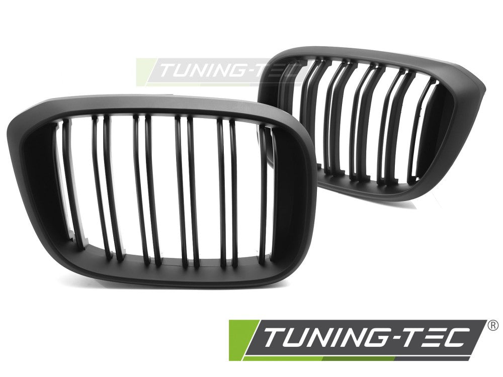 Sportgrill Sportausführung Schwarz matt Doppelsteg passend für BMW X3 G01 17-21 / X4 G02 18-21