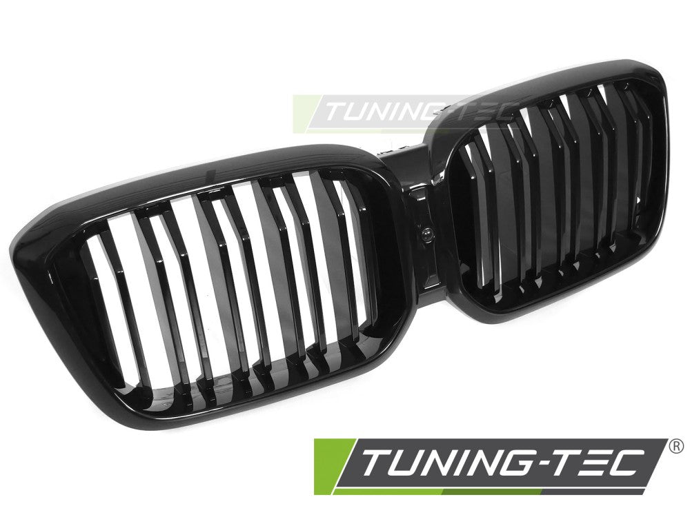 Sportgrill Sportausführung Schwarz glänzend Doppelsteg passend für BMW X3 G01 LCI / X4 G02 LCI 21-25