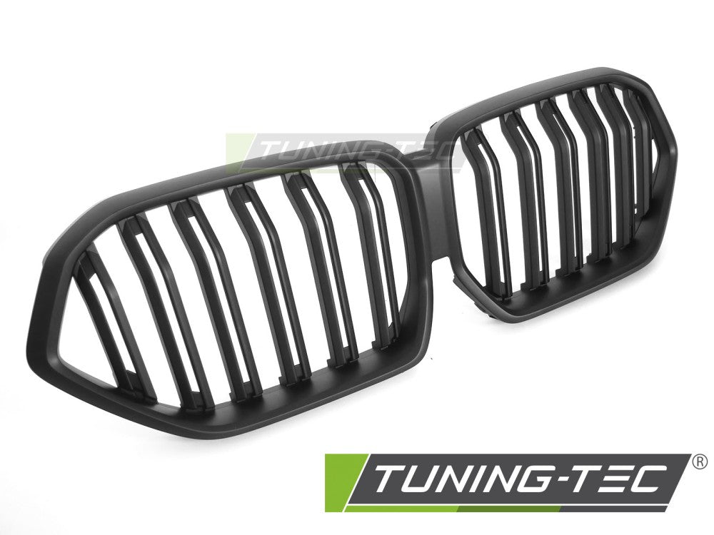 Sportgrill Sportausführung Schwarz matt Doppelsteg passend für BMW X6 G06 19-23