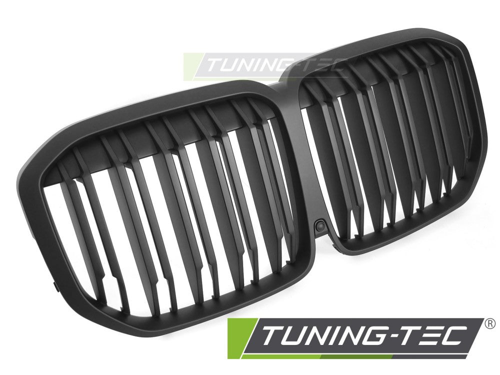 Sportgrill Sportausführung Schwarz matt Doppelsteg passend für BMW X7 G07 18-22