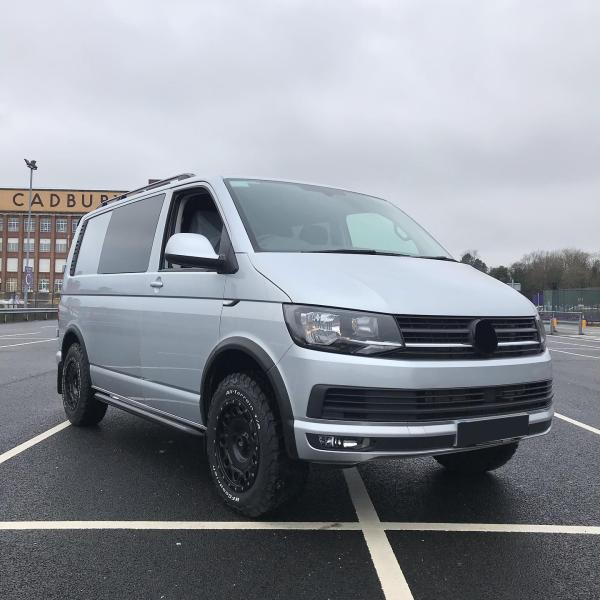 Radlaufschutz Radlaufleisten kompatibel mit passend für VW Transporter T6 2015 2019 mit ABE