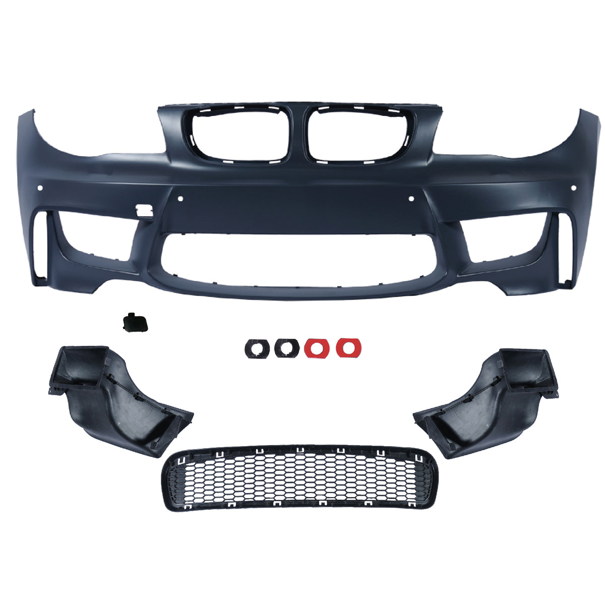 Frontstoßstange Sport mit PDC passend für BMW 1er E81-E88 04-13 – Ansicht 2