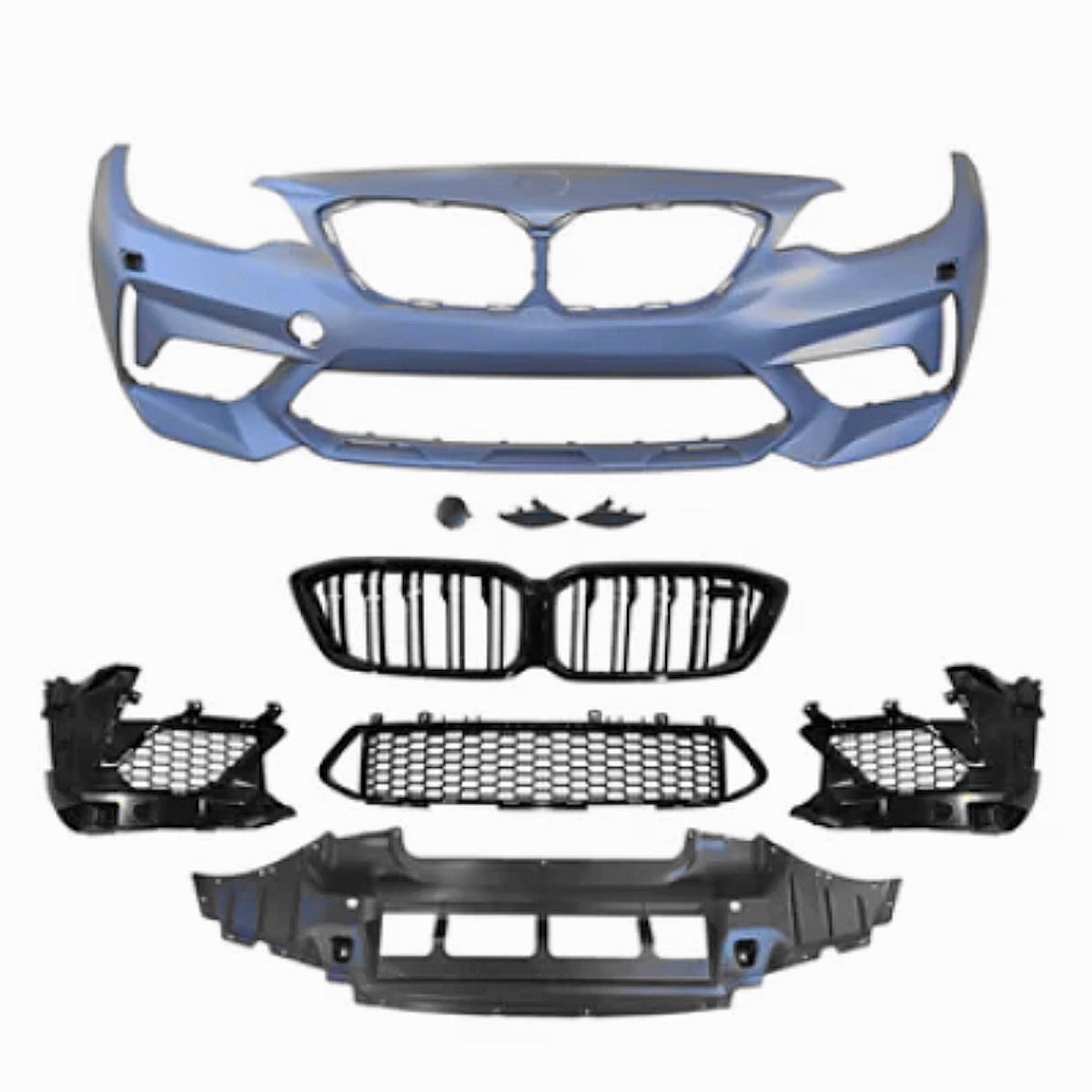 Frontstoßstange mit PDC mit SRA passend für BMW 2 Series F87 M2 Coupé 2014-2021 – Ansicht 2