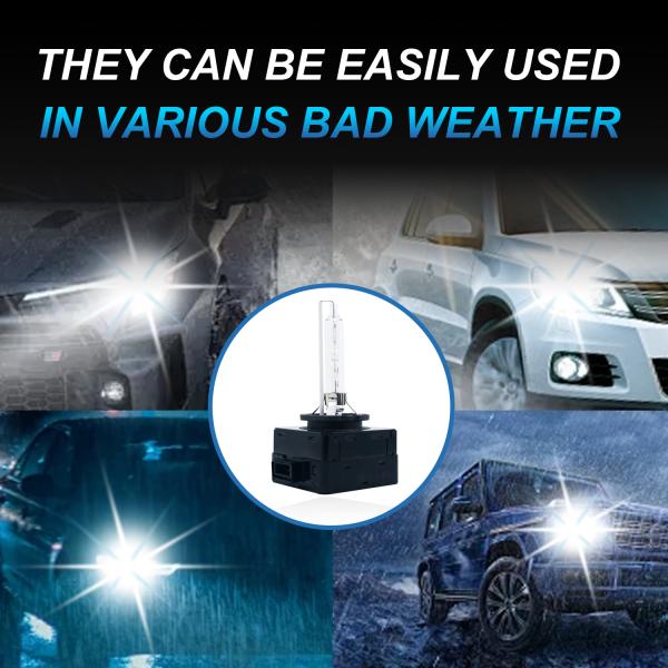 Xenon Brenner 2x D1S 6000K 12V Scheinwerfer Auto Lampe 35W BLACK passend für Volvo Ford