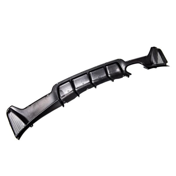 Sport Performance Heckdiffusor 2-Rohr schwarz glanz passend für BMW F32 F33 F36 M-Paket