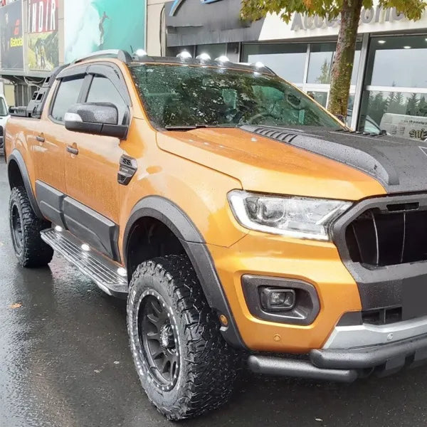 Kotflügelverbreiterungen kompatibel mit passend für FORD Ranger T8 2019 bis 2022 mit ABE