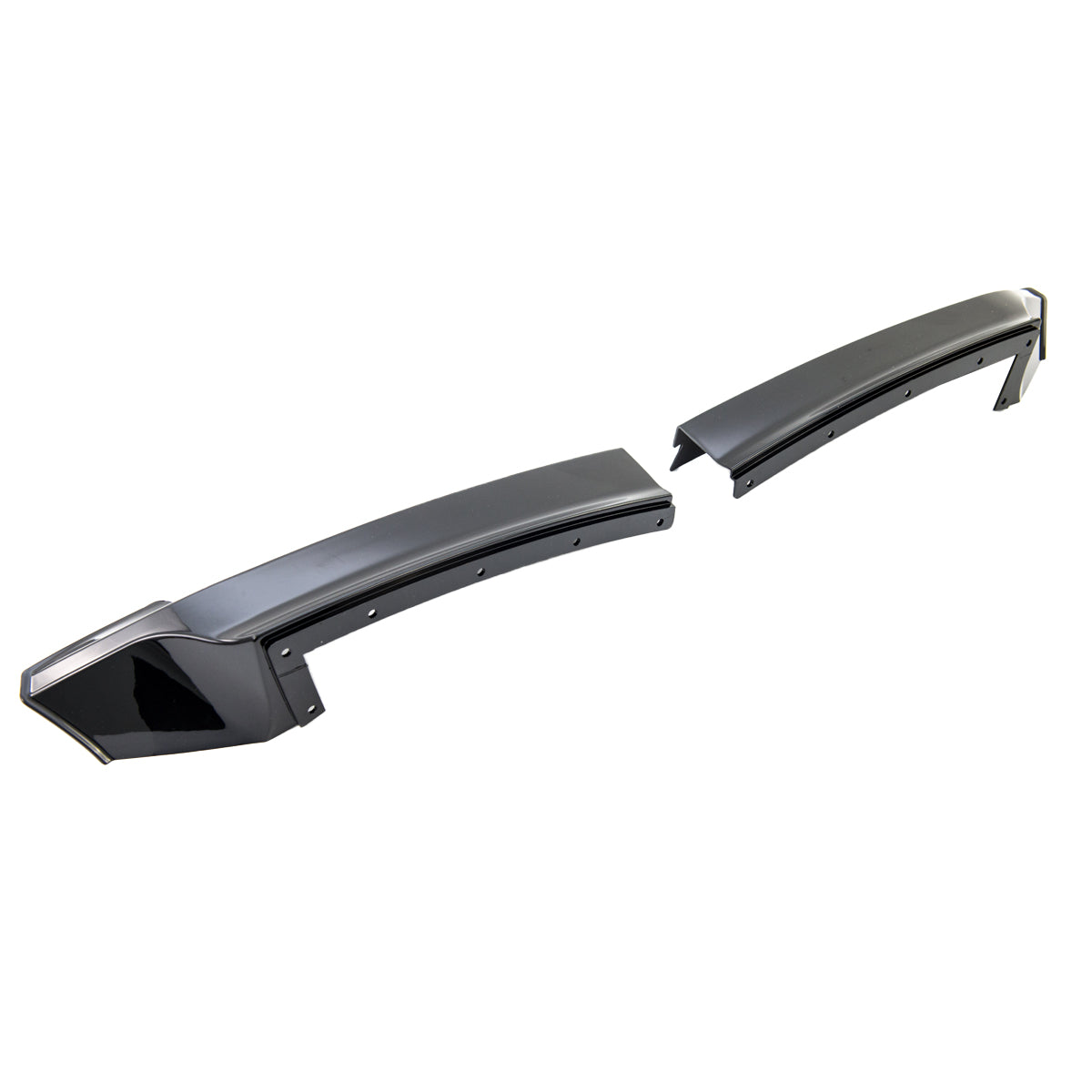 Frontspoiler-Flaps schwarz glänzend passend für BMW 2er F22 F23 2012-2021 – Ansicht 6