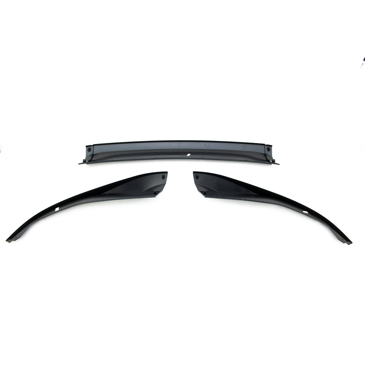 Frontspoiler schwarz glänzend passend für BMW 4er G26 Gran Coupé 2021-heute – Ansicht 8