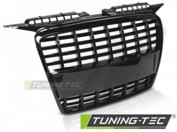 Sportgrill / Kühlergrill kompatibel mit A3 8P 05-08 Hochglanz schwarz
