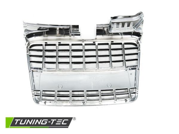 Sportgrill / Kühlergrill passend für Audi A4 B7 (8E) 04-08 chrom/matt schwarz
