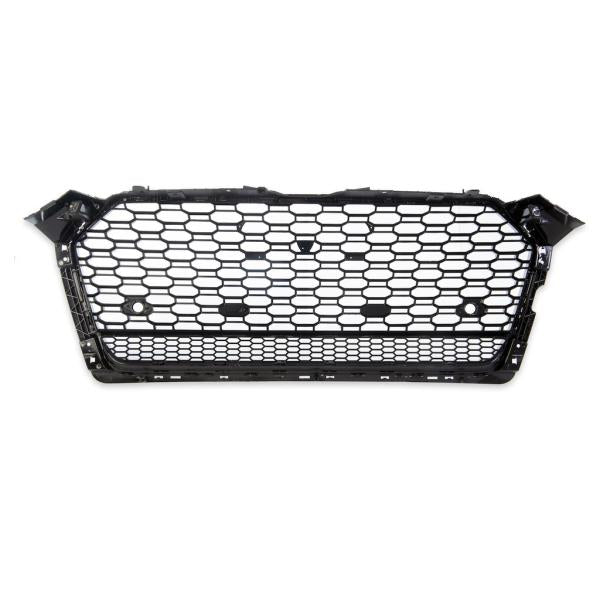 Sportgrill / Kühlergrill passend für Audi A5 (F5) Coupe Cabrio Sportback ab 2016 Hochglanz schwarz
