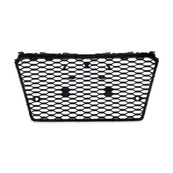 Wabengrill Kühlergrill Schwarz glanz Gitter passend für Audi A7 C7 2010-2014 kein RS7