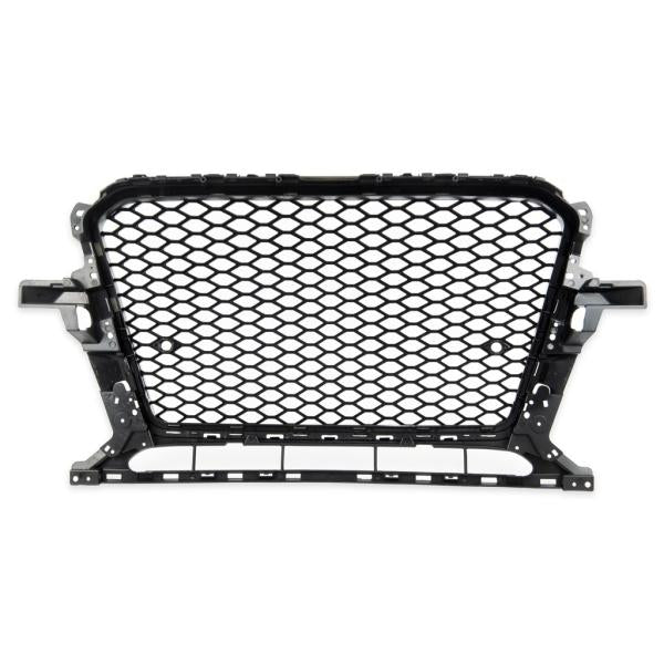Kühlergrill Wabendesign Grill Schwarz glanz passend für Audi Q5 8R ab 2012-2017