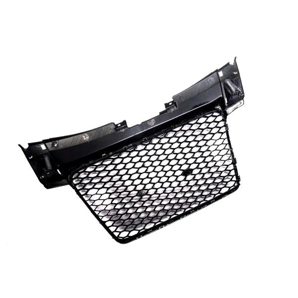 Kühlergrill Wabengrill Schwarz glanz passt passend für Audi TT 8J 06-16