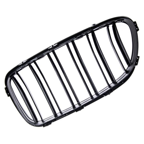 Kühlergrill Set Grill Schwarz MATT Doppelsteg passend für BMW F10 F11 auch M M5