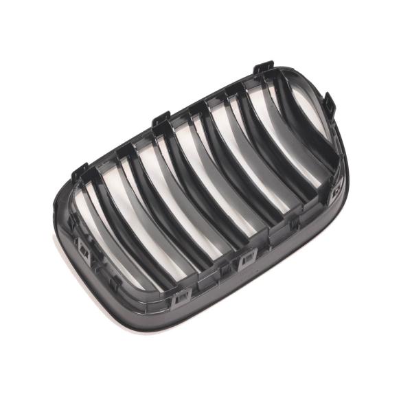 Doppelsteg KÜHLERGRILL SET Schwarz Glanz Sport passt passend für BMW X3 F25 10-14