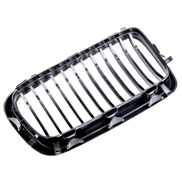 Set Kühlergrill Schwarz GLANZ Performance passt passend für BMW 7er E38 94-02