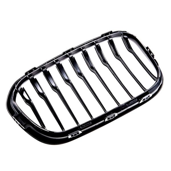 Sportgrill Kühlergrill Single passend für BMW 1er F20 / F21 15-19 schwarz/Matt