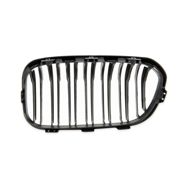 Sportgrill Kühlergrill Doppelsteg passend für BMW 1er F20 / F21 15-19 schwarz/Matt