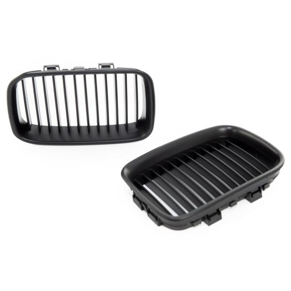Sportgrill Kühlergrill passend für BMW 3er E36 91-96 schwarz Matt