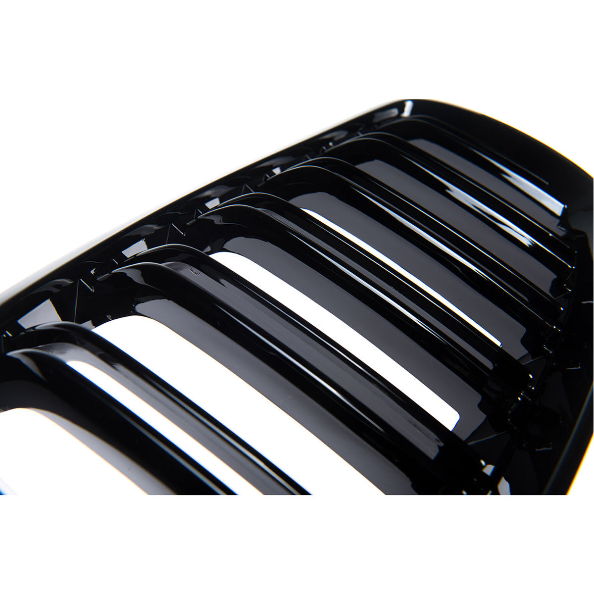 Front Grille Gloss Black Dual Line passend für BMW 3 E92 E93 2005-2010 – Bild 4