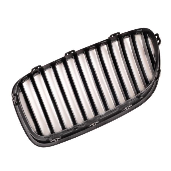 Sportgrill Kühlergrill Single passend für BMW 5er F10 / F11 10-18 schwarz/Matt