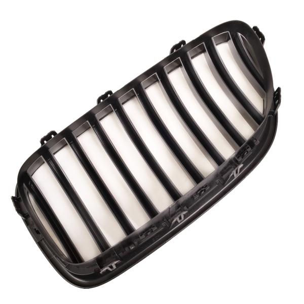 Sportgrill Kühlergrill passend für BMW 5er F10 / F11 09-16 Hochglanz schwarz