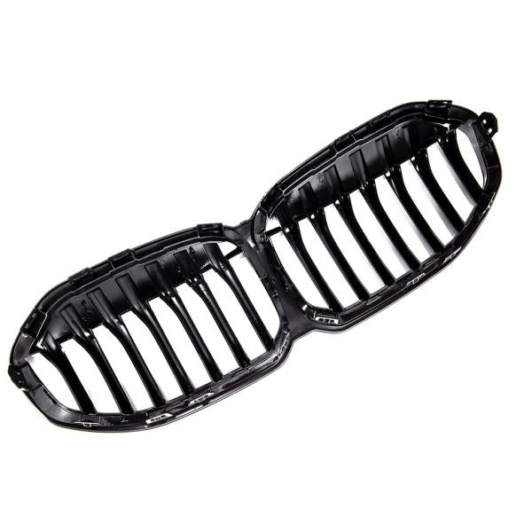 Sportgrill Kühlergrill Single Line passend für BMW 1er F40 ab 2019 Hochglanz schwarz