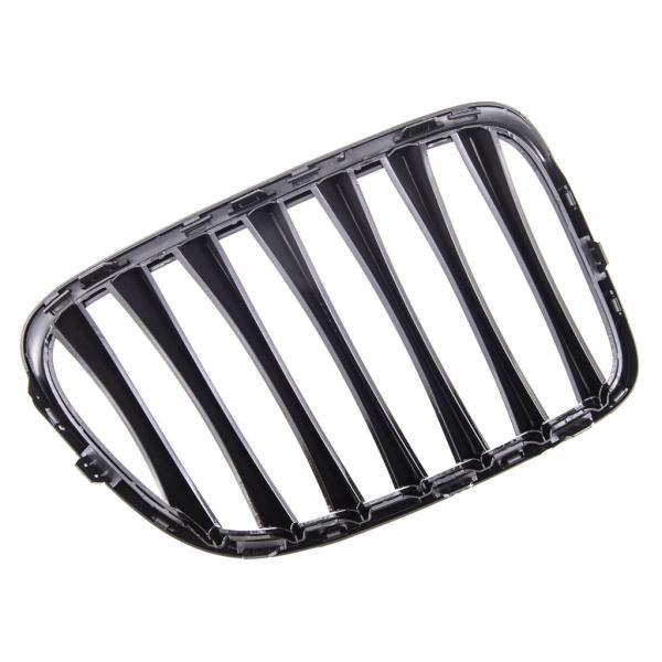 Sportgrill Kühlergrill kompatibel mit passend für BMW X1 E84 09-15 glanz schwarz
