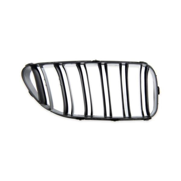 Sportgrill Kühlergrill kompatibel mit passend für BMW 6er F12 / F13 11-18 Chrom schwarz