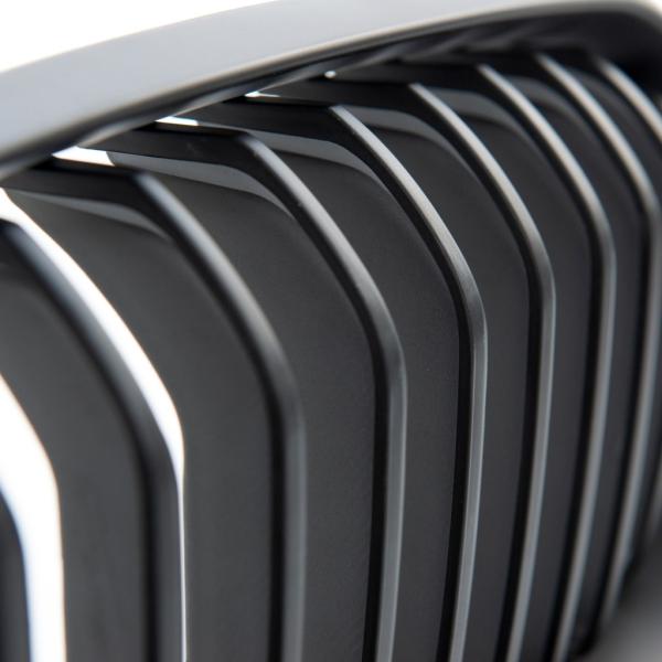 Sportgrill Kühlergrill kompatibel mit passend für BMW 1er F20 / F21 15-19 matt schwarz
