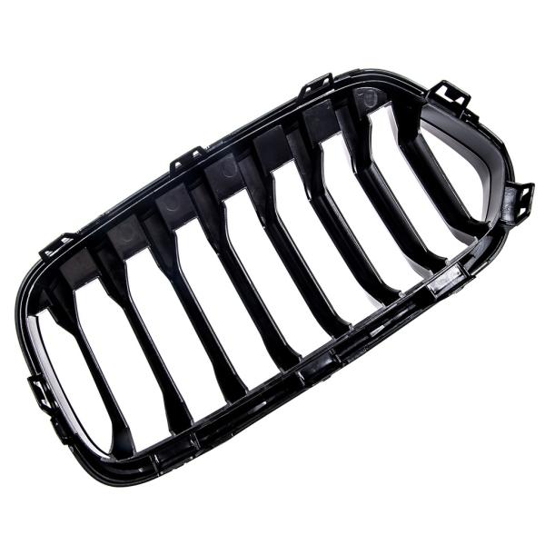 Sportgrill Kühlergrill kompatibel mit passend für BMW X2 F39 17-23 glanz schwarz