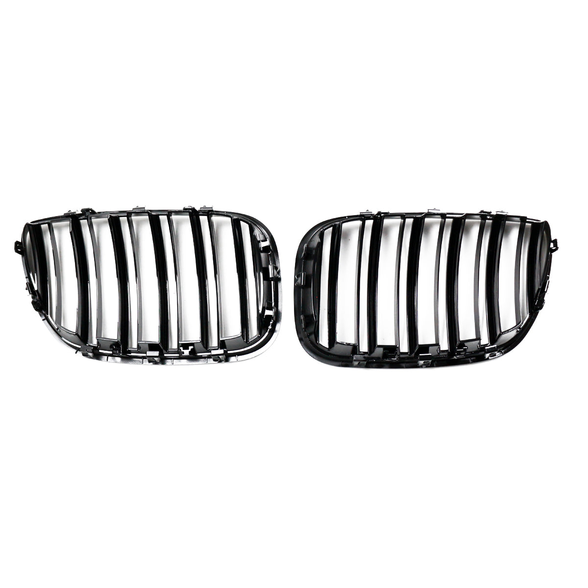 Front Grille Gloss Black Dual Line passend für BMW X5 E53 2003-2006 – Bild 6