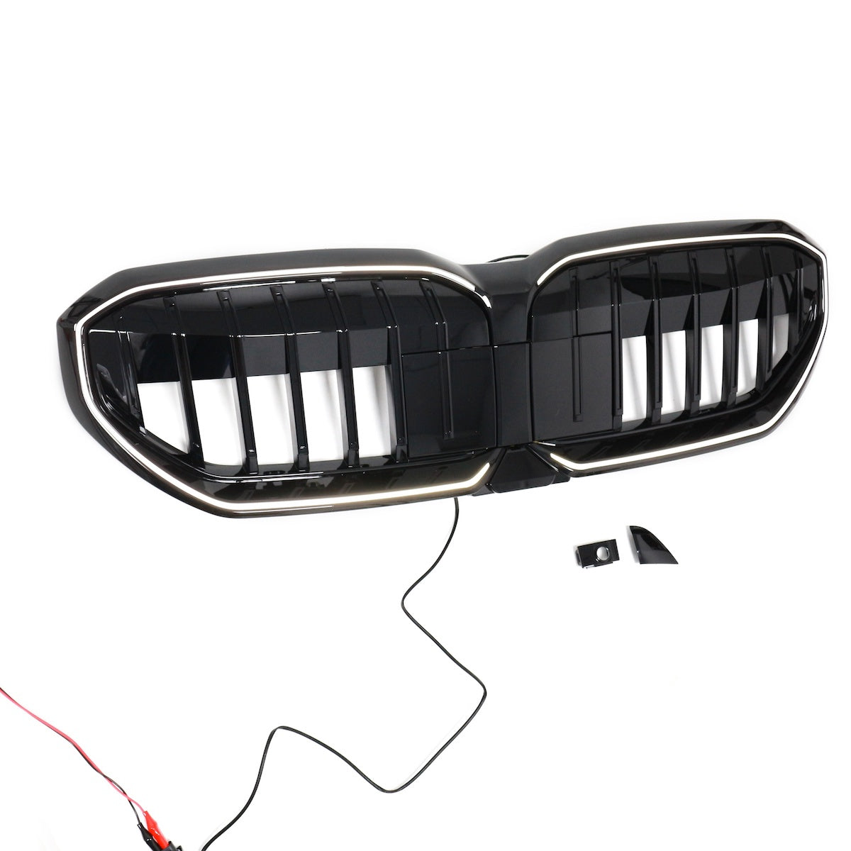 LED Single Slat Gloss Black Grille passend für BMW 5 Series G60 G61 2023-> – Bild 7